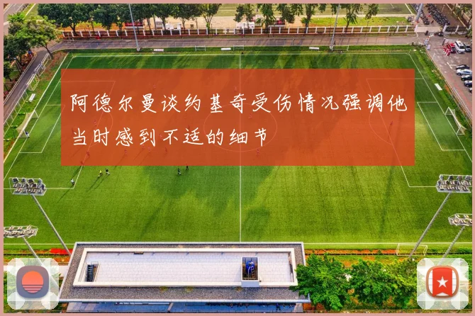 阿德尔曼谈约基奇受伤情况强调他当时感到不适的细节